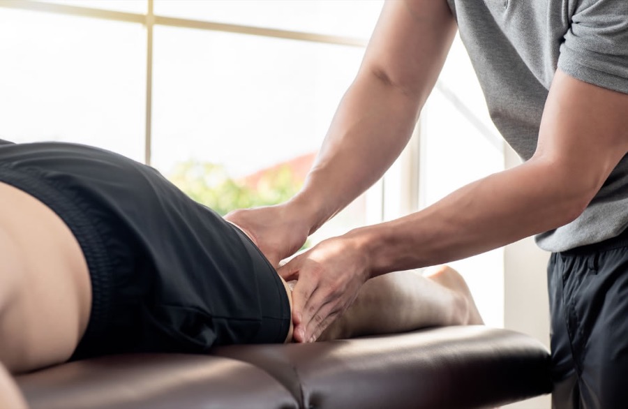 Manual physical therapy at Cornerstone
